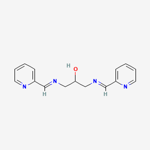 2-Propanol, 1,3-bis[(2-pyridinylmethylene)amino]-