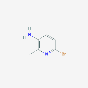 B146713 6-Bromo-2-methylpyridin-3-amine CAS No. 126325-47-1