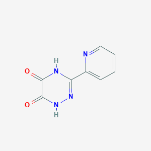 3-Pyridin-2-yl-1,4-dihydro-1,2,4-triazine-5,6-dione