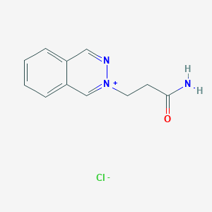 2-(3-Amino-3-oxopropyl)phthalazin-2-ium chloride