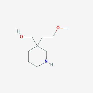 [3-(2-Methoxyethyl)-3-piperidinyl]methanol