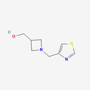 [1-(1,3-Thiazol-4-ylmethyl)azetidin-3-yl]methanol