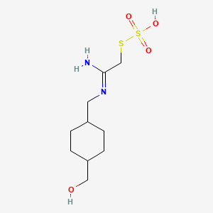 S-((N-(4-Hydroxymethylcyclohexylmethyl)amidino)methyl) hydrogen thiosulfate