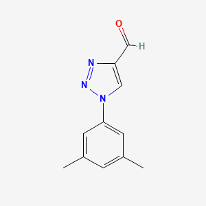 molecular formula C11H11N3O B1467176 1-(3,5-二甲基苯基)-1H-1,2,3-三唑-4-甲醛 CAS No. 1479268-46-6