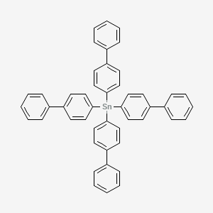 B14671831 Tetra([1,1'-biphenyl]-4-yl)stannane CAS No. 39767-03-8