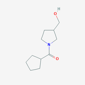 Cyclopentyl(3-(hydroxymethyl)pyrrolidin-1-yl)methanone