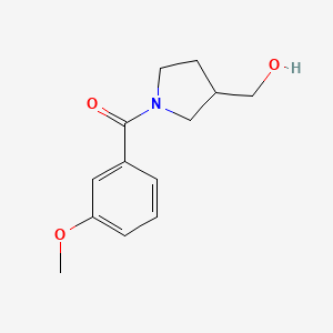 [1-(3-Methoxybenzoyl)pyrrolidin-3-yl]methanol