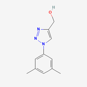 molecular formula C11H13N3O B1467216 1-(3,5-Dimethylphenyl)-1H-1,2,3-triazole-4-methanol CAS No. 1126635-78-6