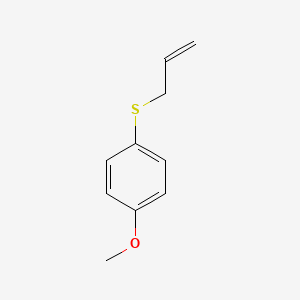 Benzene, 1-methoxy-4-(2-propenylthio)-