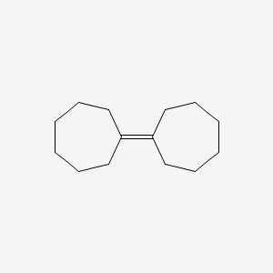 Cycloheptane, cycloheptylidene-