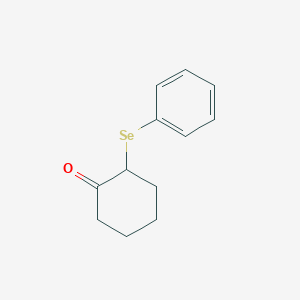 Cyclohexanone, 2-(phenylseleno)-