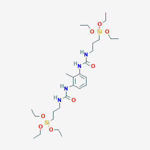 1-[2-Methyl-3-(3-triethoxysilylpropylcarbamoylamino)phenyl]-3-(3-triethoxysilylpropyl)urea