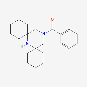 (7,15-Diazadispiro[5.1.5~8~.3~6~]hexadecan-15-yl)(phenyl)methanone