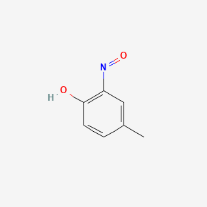 molecular formula C7H7NO2 B14672561 4-Methyl-2-nitrosophenol CAS No. 39825-16-6