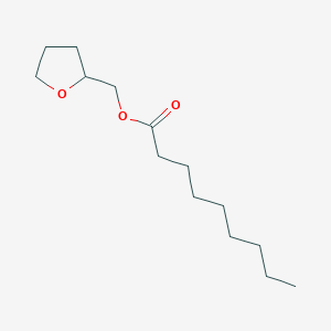 Oxolan-2-ylmethyl nonanoate