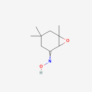 N-(4,4,6-Trimethyl-7-oxabicyclo[4.1.0]heptan-2-ylidene)hydroxylamine