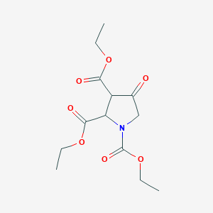 Triethyl 4-oxopyrrolidine-1,2,3-tricarboxylate