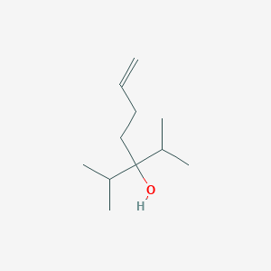 2-Methyl-3-(propan-2-yl)hept-6-en-3-ol