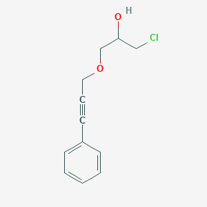 1-Chloro-3-[(3-phenylprop-2-yn-1-yl)oxy]propan-2-ol