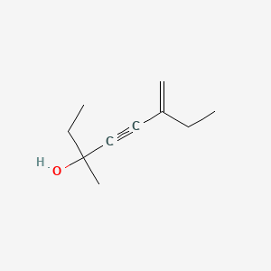 3-Methyl-6-methyleneoct-4-yn-3-ol