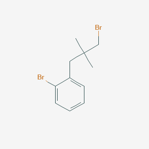 1-Bromo-2-(3-bromo-2,2-dimethylpropyl)benzene