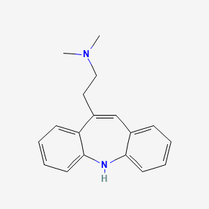 5H-Dibenz(b,f)azepine, 10-(2-(dimethylamino)ethyl)-