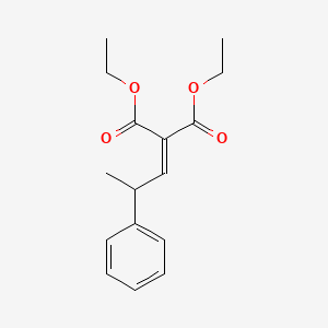 Diethyl (2-phenylpropylidene)propanedioate