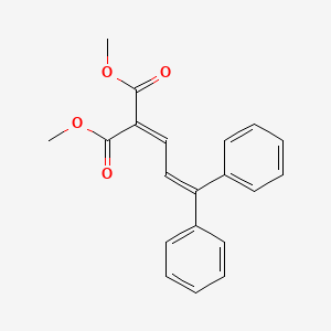 Propanedioic acid, (3,3-diphenyl-2-propenylidene)-, dimethyl ester