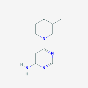 molecular formula C10H16N4 B1467300 6-(3-Methylpiperidin-1-yl)pyrimidin-4-amine CAS No. 1314354-98-7