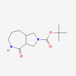 tert-Butyl 4-oxooctahydropyrrolo[3,4-c]azepine-2(1H)-carboxylate