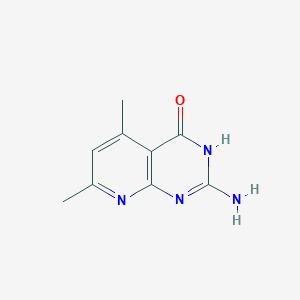 2-Amino-5,7-dimethylpyrido[2,3-d]pyrimidin-4(1H)-one