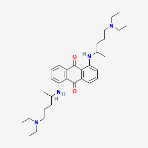 1,5-Bis((4-(diethylamino)-1-methylbutyl)amino)-9,10-anthracenedione