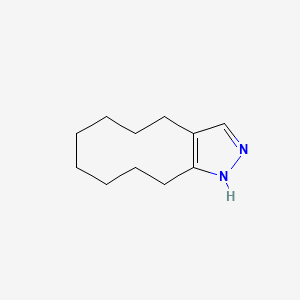 1H-Cyclodecapyrazole, 4,5,6,7,8,9,10,11-octahydro-