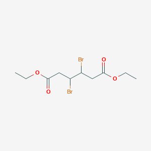 Diethyl 3,4-dibromohexanedioate