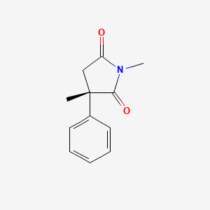 (3S)-1,3-Dimethyl-3-phenylpyrrolidine-2,5-dione