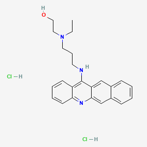 molecular formula C24H29Cl2N3O B14673182 Icr 292OH CAS No. 38919-74-3