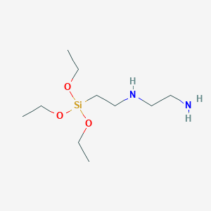 N~1~-[2-(Triethoxysilyl)ethyl]ethane-1,2-diamine