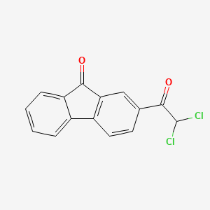 2-(Dichloroacetyl)-9H-fluoren-9-one