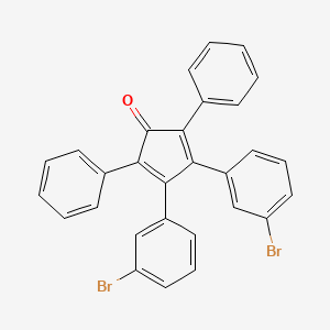 3,4-Bis(3-bromophenyl)-2,5-diphenylcyclopenta-2,4-dien-1-one