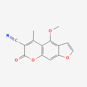 4-Methoxy-5-methyl-7-oxo-7H-furo[3,2-g][1]benzopyran-6-carbonitrile