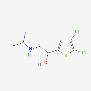 4,5-Dichloro-alpha-(((1-methylethyl)amino)methyl)-2-thiophenemethanol