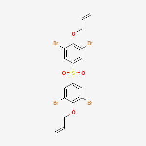 1,3-Dibromo-5-(3,5-dibromo-4-prop-2-enoxyphenyl)sulfonyl-2-prop-2-enoxybenzene