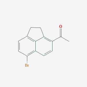 1-(6-Bromo-1,2-dihydroacenaphthylen-3-yl)ethanone