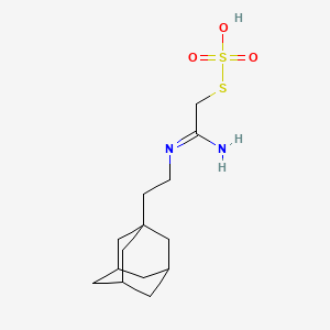 S-((N-1-Adamantylamidino)methyl) hydrogen thiosulfate