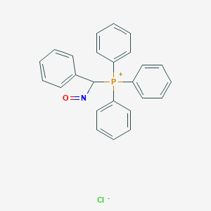 molecular formula C25H21ClNOP B14673773 [Nitroso(phenyl)methyl](triphenyl)phosphanium chloride CAS No. 34836-15-2