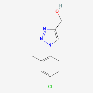 [1-(4-chloro-2-methylphenyl)-1H-1,2,3-triazol-4-yl]methanol