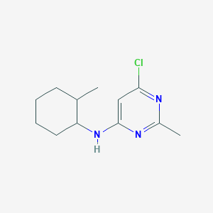 6-chloro-2-methyl-N-(2-methylcyclohexyl)pyrimidin-4-amine