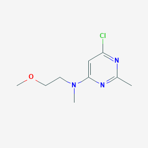 6-chloro-N-(2-methoxyethyl)-N,2-dimethylpyrimidin-4-amine