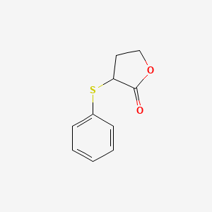 2(3H)-Furanone, dihydro-3-(phenylthio)-