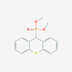 Phosphonic acid, 9H-thioxanthen-9-yl-, dimethyl ester